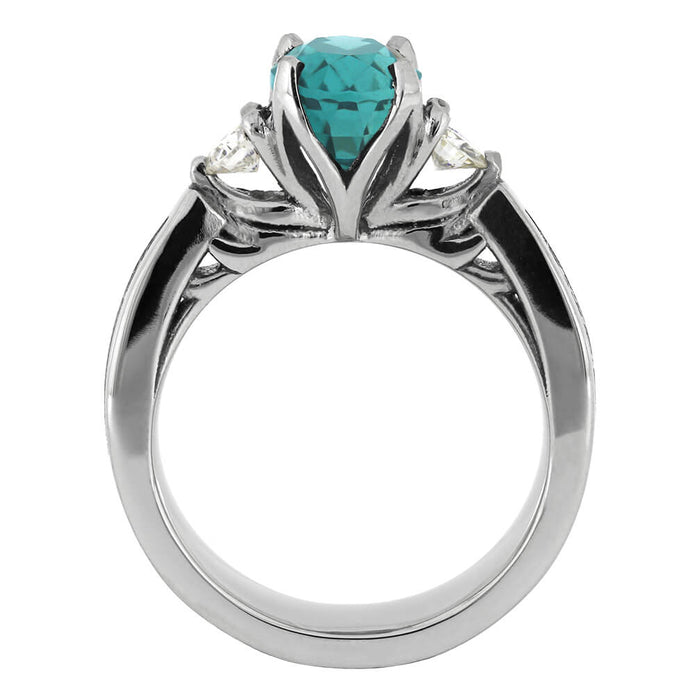 Three Stone Engagement Ring