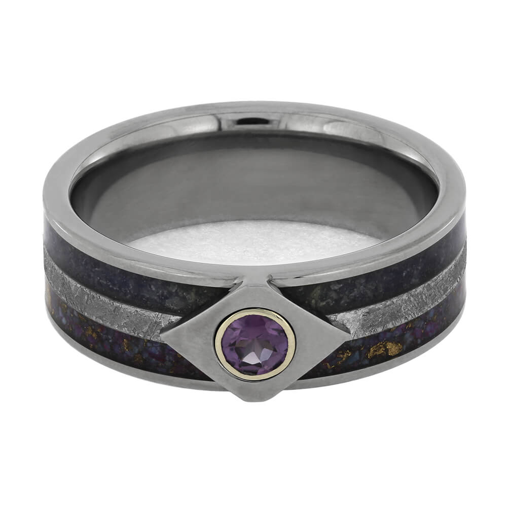 Purple Rings for Him or Her