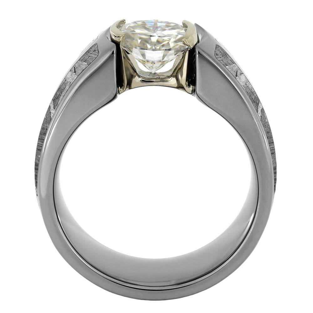Tension Set Engagement Ring