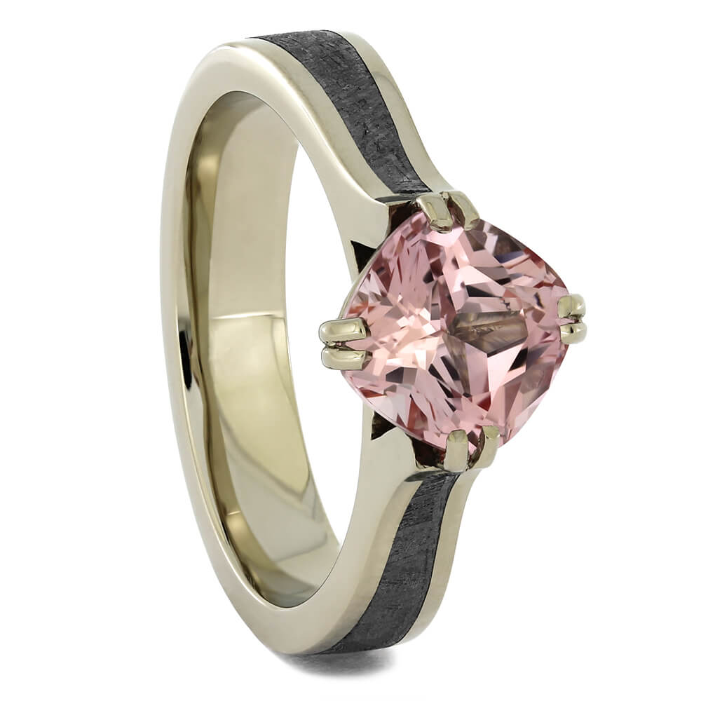 Authentic Meteorite Engagement Ring