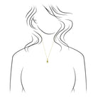 Unique Moldavite Necklace for Her