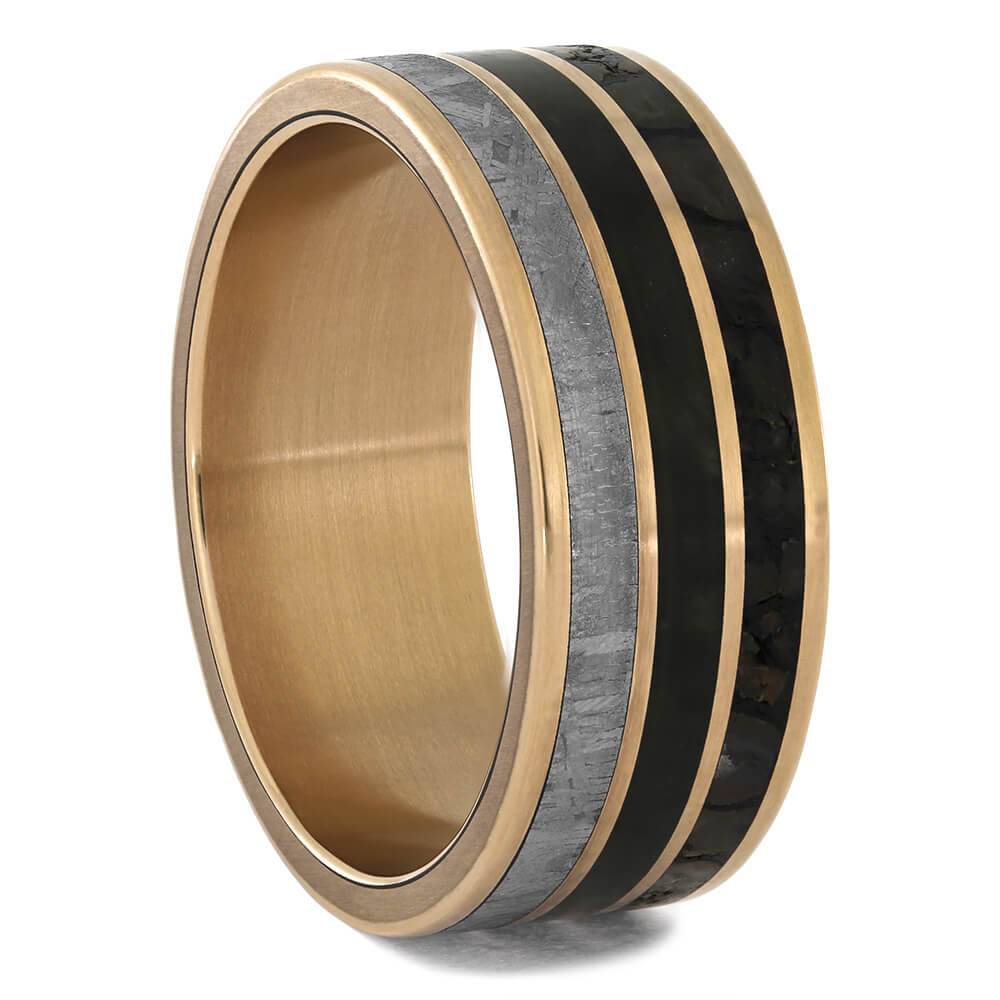Rose Gold Wedding Band for Him