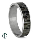Deer Antler Inlays For Interchangeable Rings, 5MM or 6MM-INTCOMP-ANT - Jewelry by Johan