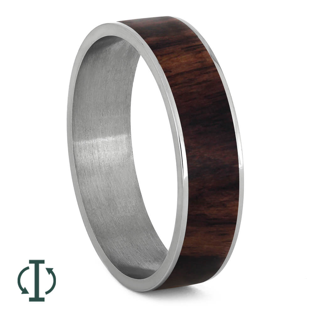 Exotic King Wood Inlays For Interchangeable Rings, 5MM or 6MM-INTCOMP-WDX - Jewelry by Johan
