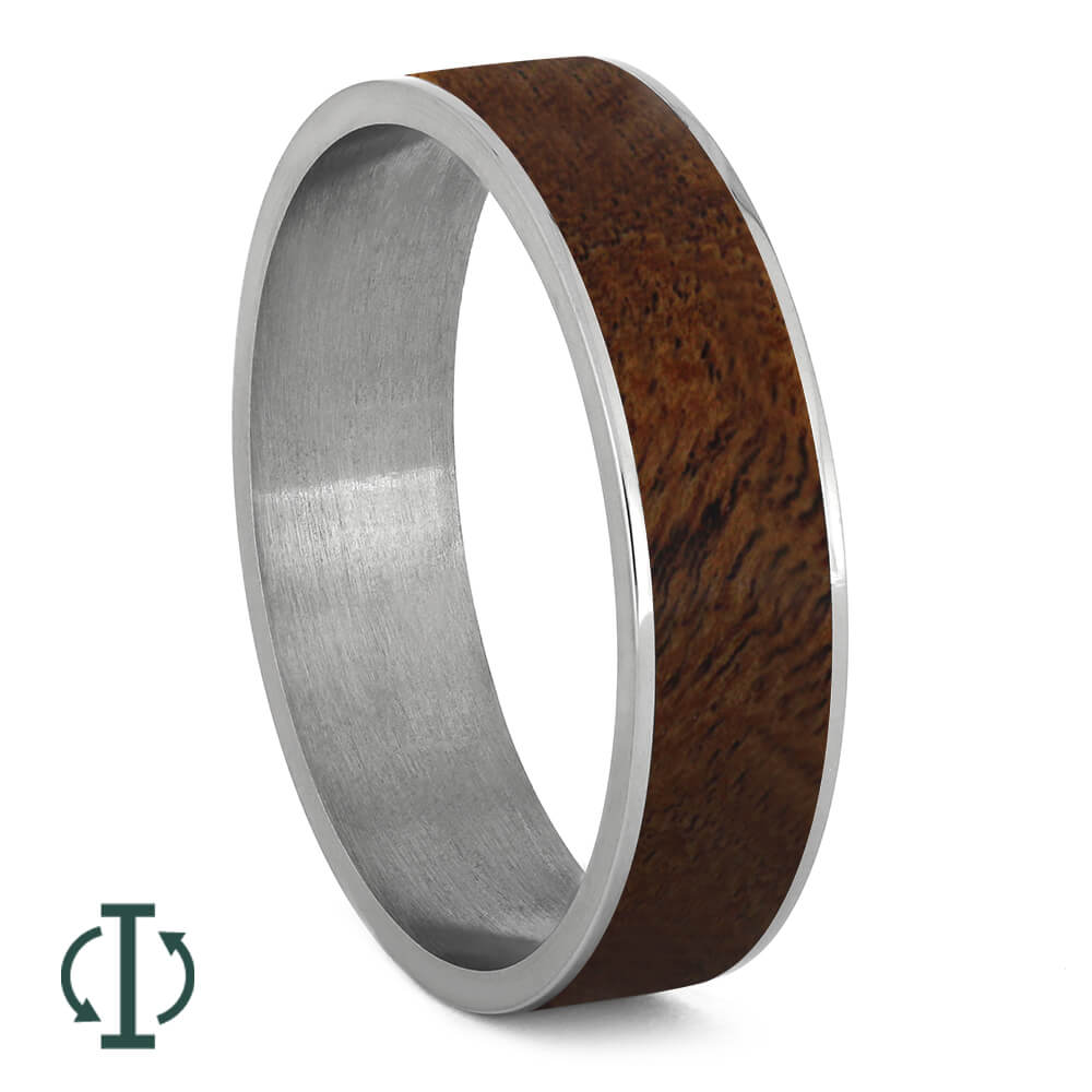 Mesquite Wood Inlays For Interchangeable Rings, 5MM or 6MM-INTCOMP-WD - Jewelry by Johan