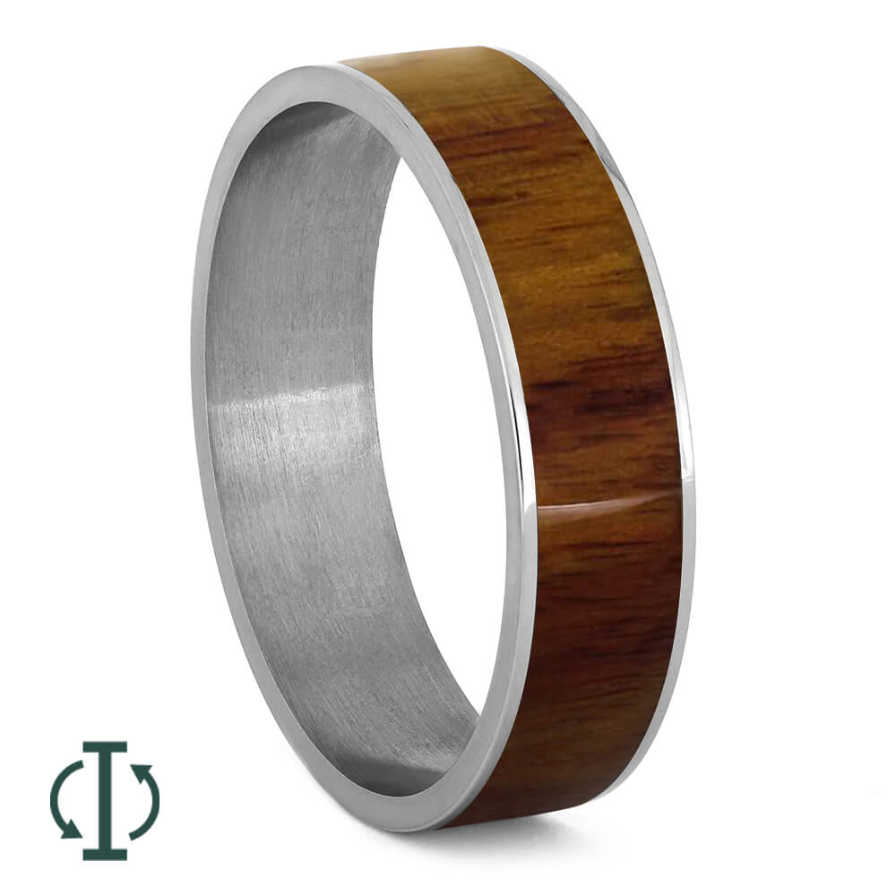 Exotic Tulipwood Inlays For Interchangeable Rings, 5MM or 6MM-INTCOMP-WDX - Jewelry by Johan