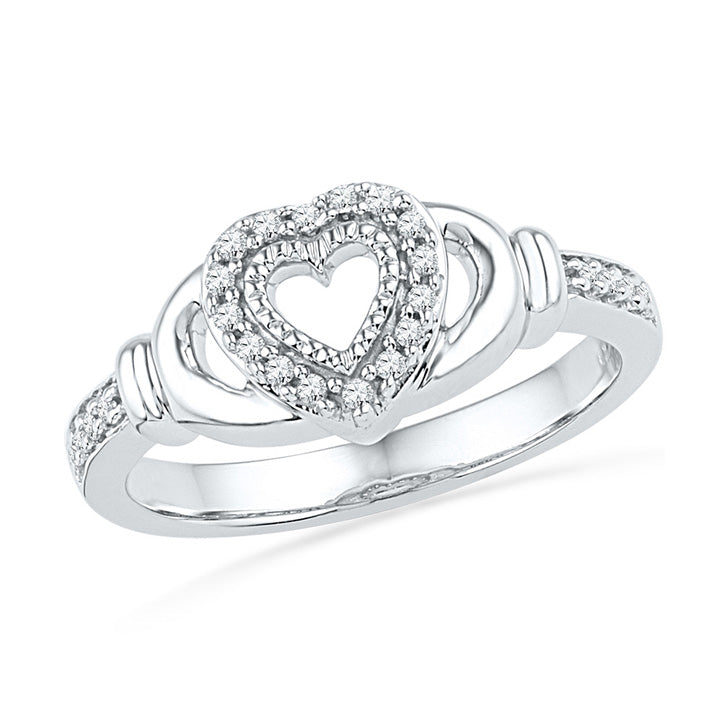 Unique Diamond Heart Ring-SHRH072797 - Jewelry by Johan