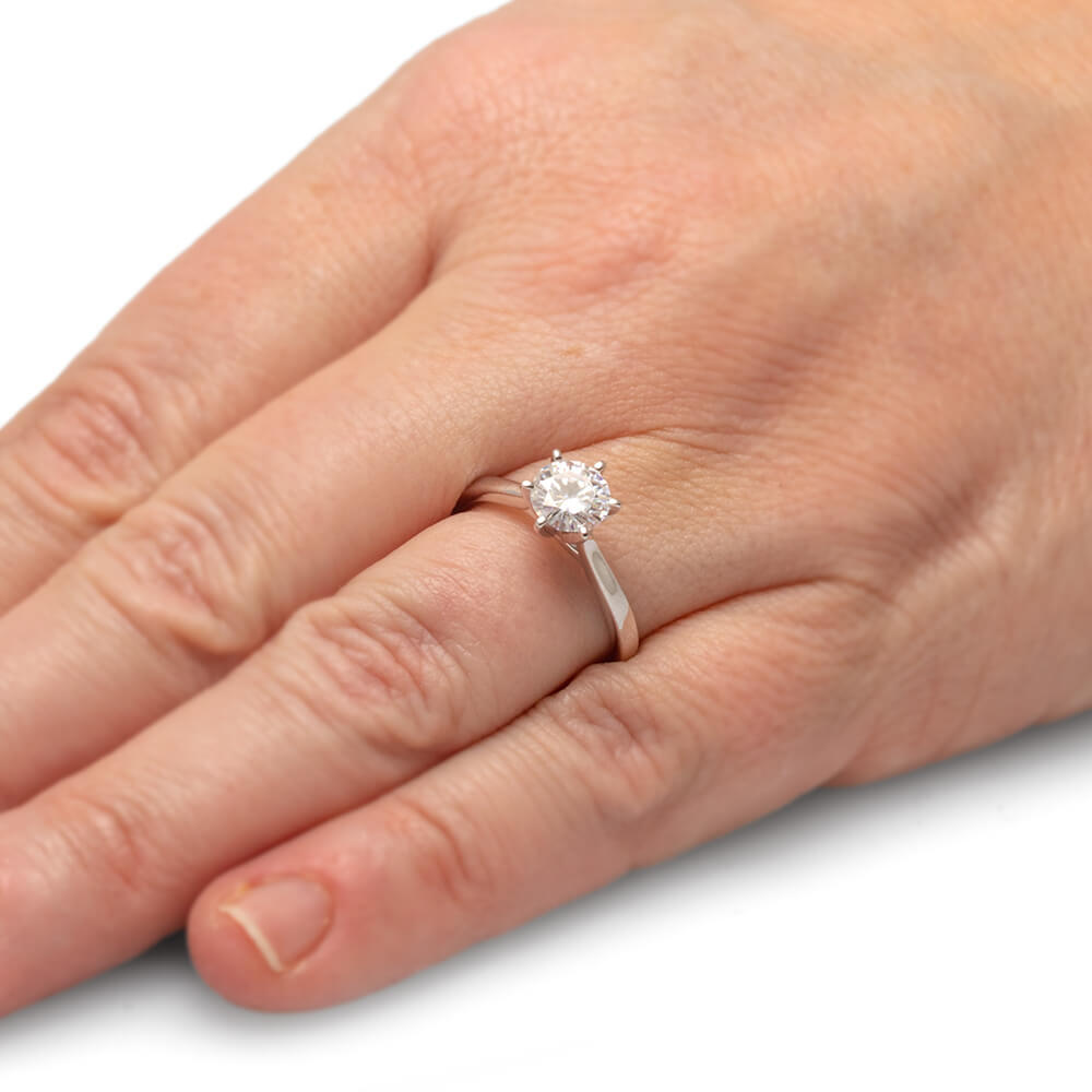 Moissanite Solitaire