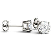 3 Carat TW Charles & Colvard Moissanite Stud Earrings - Jewelry by Johan