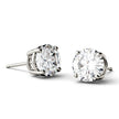 3 Carat TW Charles & Colvard Moissanite Stud Earrings - Jewelry by Johan