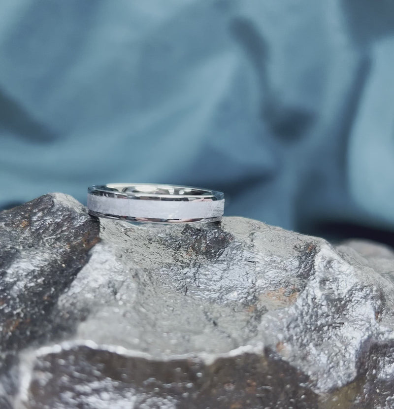 Authentic Gibeon Meteorite Ring