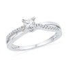 Diamond Engagement Ring in Sterling Silver-SHRP010581-SS - Jewelry by Johan