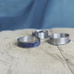 Interchangeable Core C, 8MM Titanium Ring with 1MM Edges-INTCORE-C