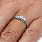 Diamond Engagement Ring in Sterling Silver-SHRF004306-SS - Jewelry by Johan