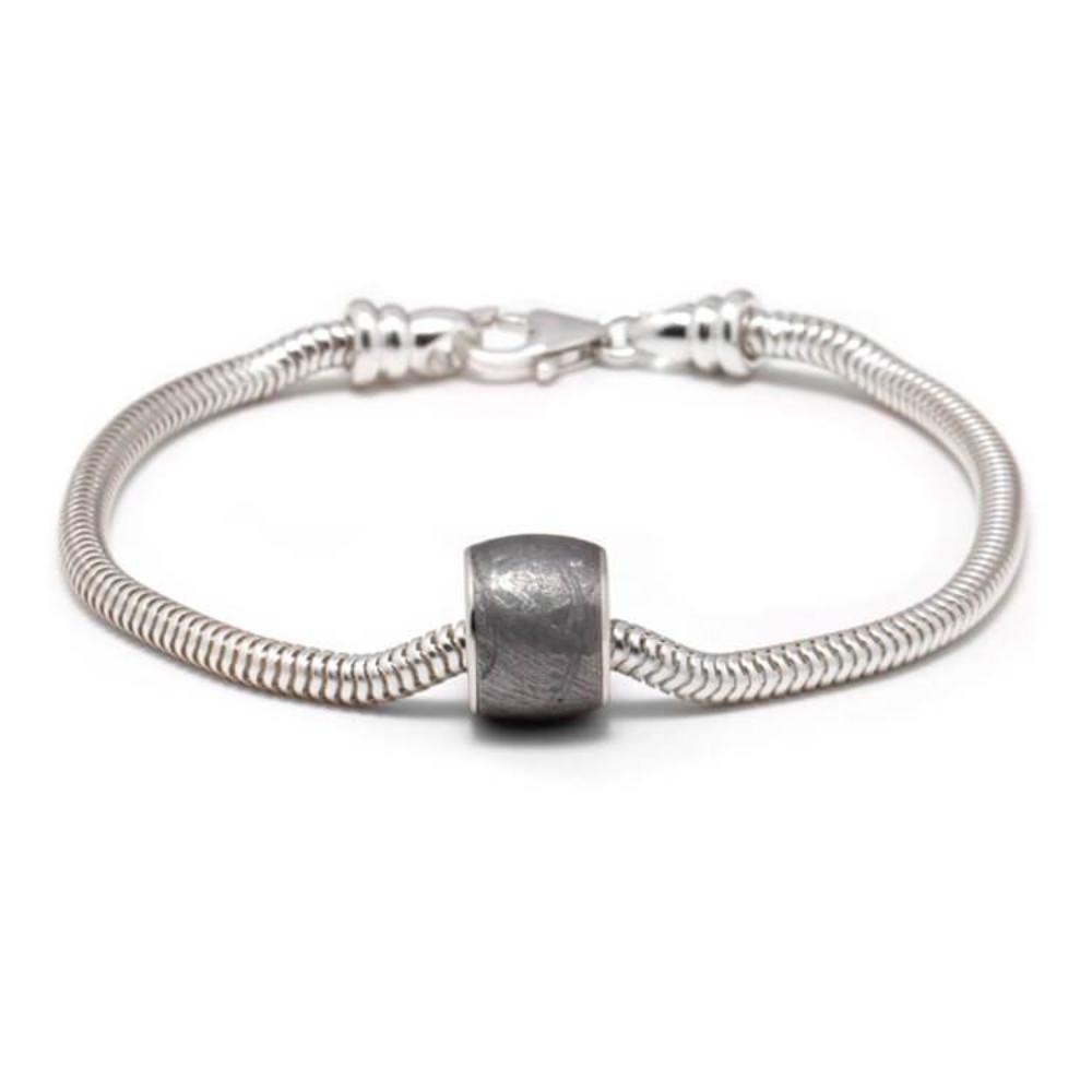 Authentic Meteorite Charm Bead Bracelet, In Stock-SIG3037 - Jewelry by Johan
