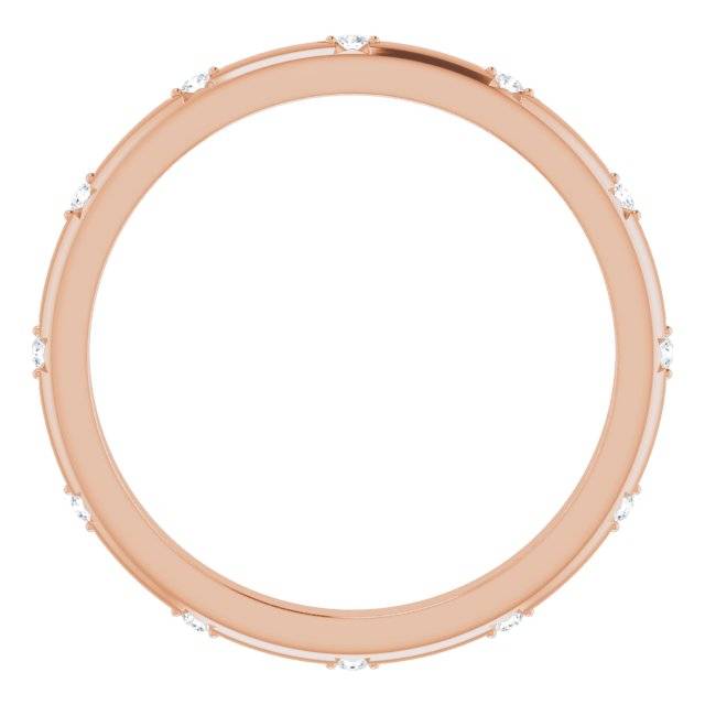 Starburst Eternity Band, Stackable Star Ring - Jewelry by Johan