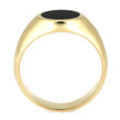 Springbok Horn Signet Ring In Yellow Gold, Trophy Jewelry-3741 - Jewelry by Johan