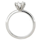 1 Carat Solitaire Diamond Engagement Ring in White Gold-3468 - Jewelry by Johan