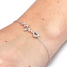 Heartbeat Necklace and Bracelet Gift Set in Sterling Silver-SHGS3008 - Jewelry by Johan