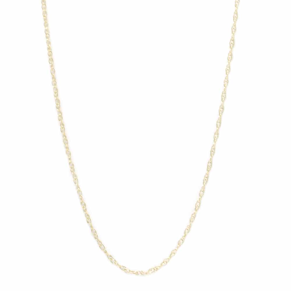 Yellow Gold Rope Chain