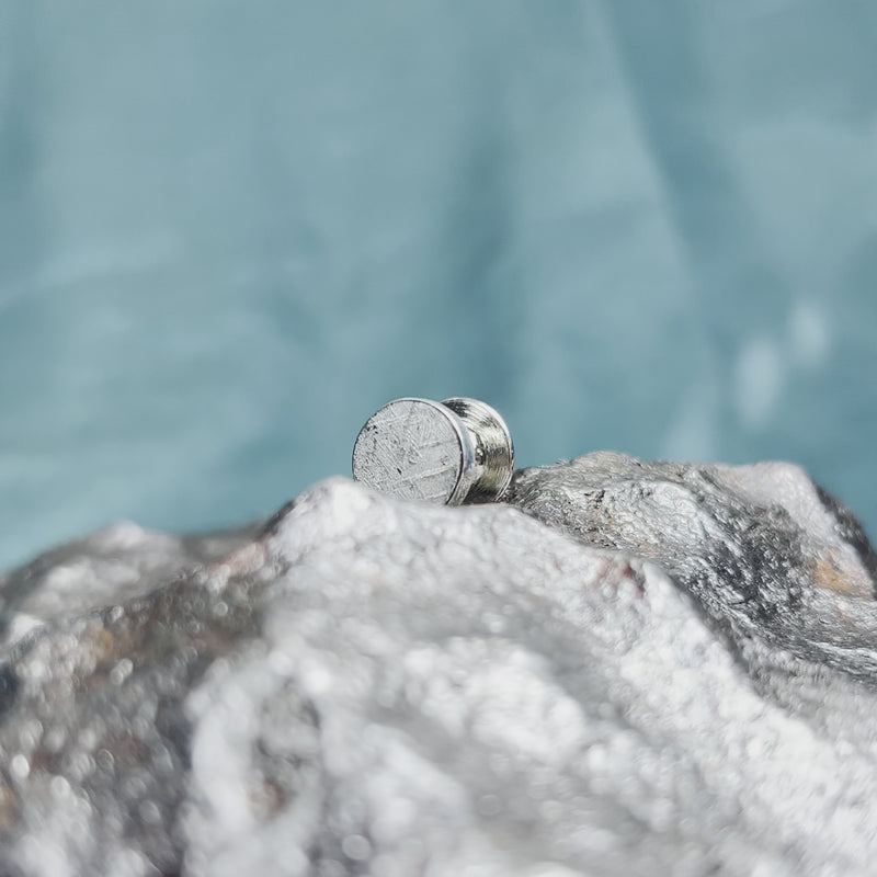 Gibeon Meteorite Tie Tack, In Stock or Made to Order