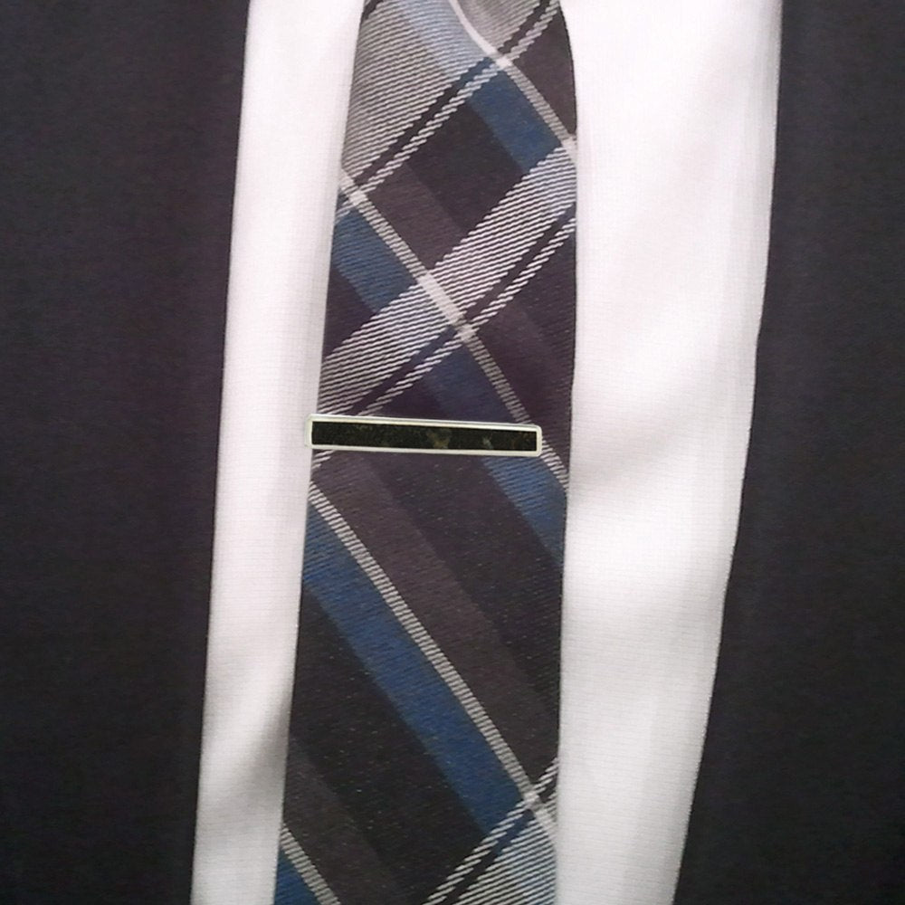 Bad to the Dino Bone Gift Set with Sterling Silver Tie Clip and Cuff Links-3547 - Jewelry by Johan