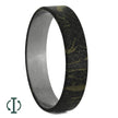 Black & Gold Mokume Gane Inlays for Interchangeable Rings, 2MM, 5MM or 6MM-INTCOMP-MOK - Jewelry by Johan