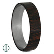 Black & Red Mokume Gane Inlays for Interchangeable Rings, 2MM, 5MM or 6MM-INTCOMP-MOK - Jewelry by Johan