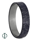 Blue Bronze & White Mokume Gane Inlays for Interchangeable Rings, 2MM, 5MM or 6MM-INTCOMP-MOK - Jewelry by Johan