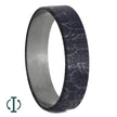 Blue Bronze & White Mokume Gane Inlays for Interchangeable Rings, 2MM, 5MM or 6MM-INTCOMP-MOK - Jewelry by Johan