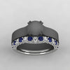 Custom Sapphire Women's Wedding Band