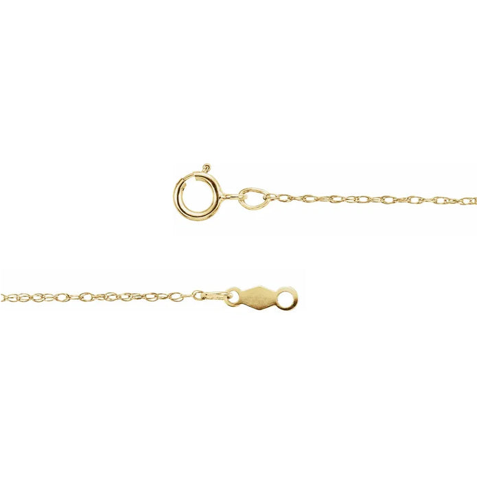 Yellow Gold Rope Chain