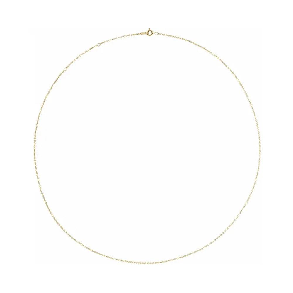 YG Cable Chain with Adjustable Rings