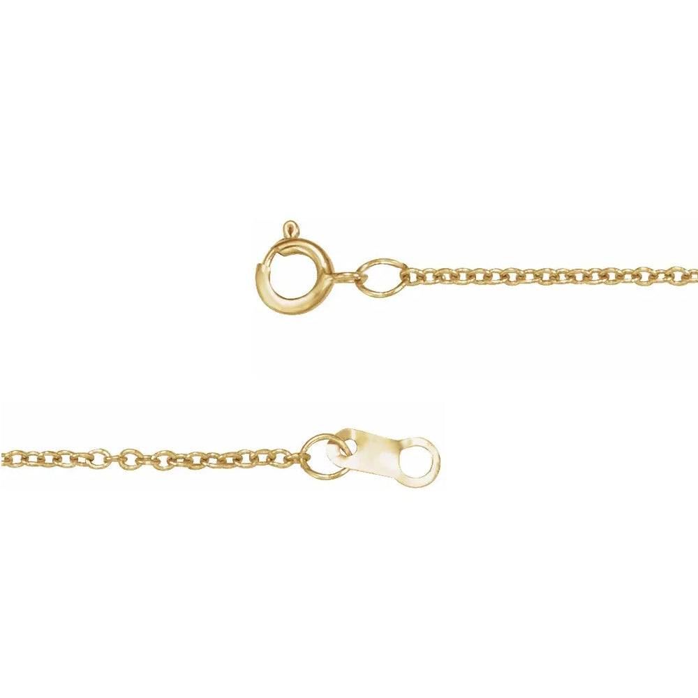 Yellow Gold Cable Chain