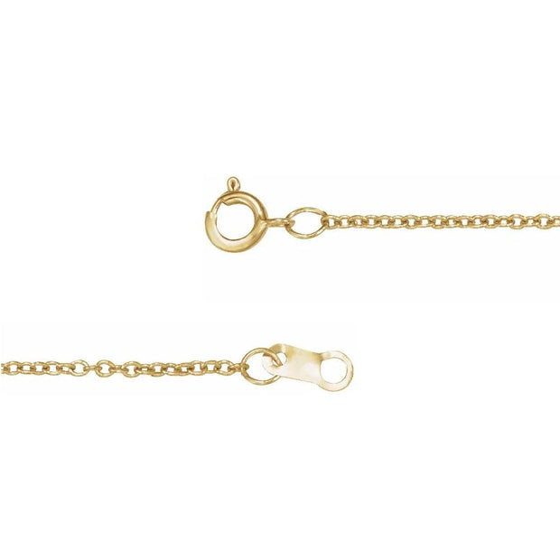 Yellow Gold Cable Chain