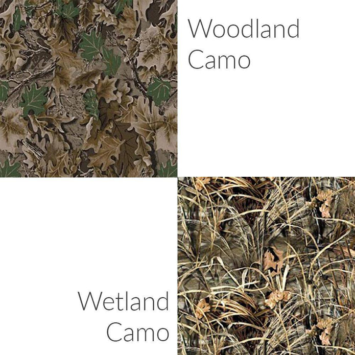 Black Zirconium Men's Wedding Band With Woodland Camo Inlay-4749 - Jewelry by Johan