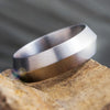 Knife-Edge Wedding Band