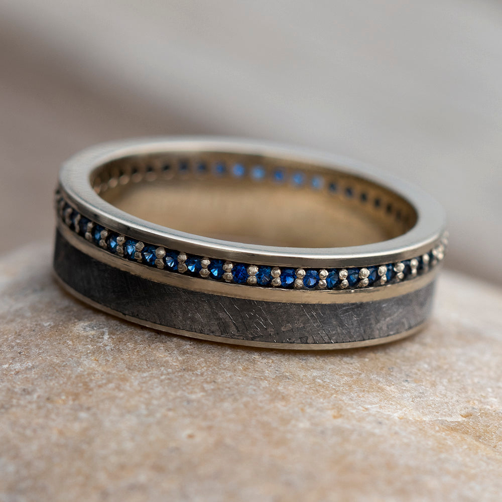 Sapphire Eternity Band