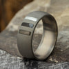 Triple Inlay Wedding Band