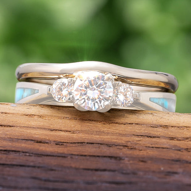 Engagement Rings Custom Wedding Bands For Her Personalized Wedding