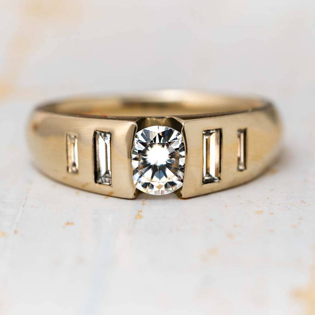 Gold Engagement Ring