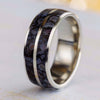 Dinosaur Bone Wedding Band