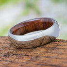 Ironwood Ring in Titanium