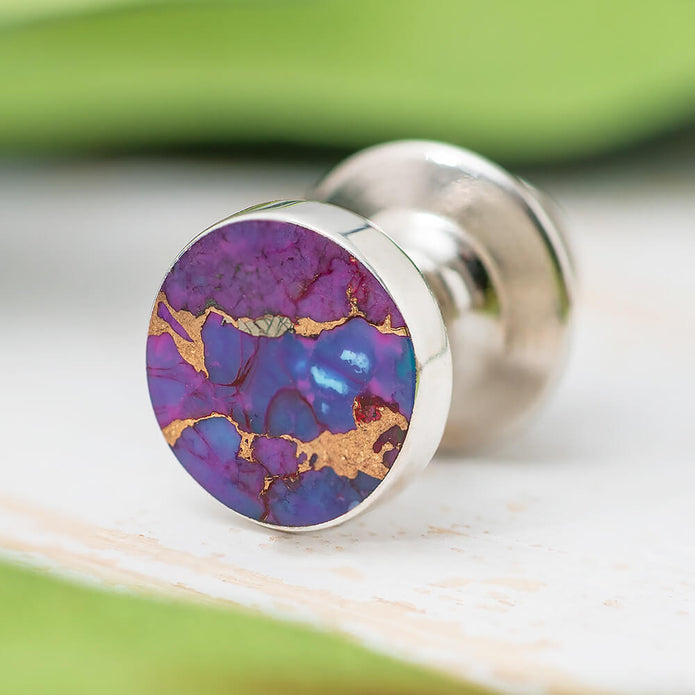 Purple Tie Tack