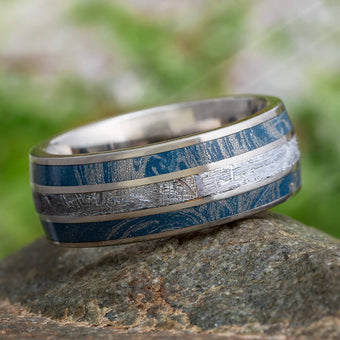 Mokume Gane Rings & Wedding Bands | Jewelry by Johan