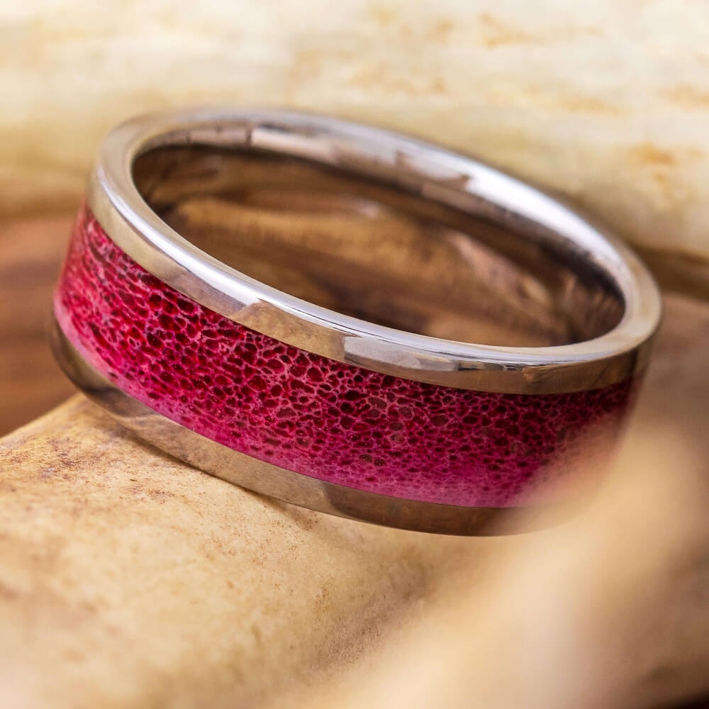 Red Antler Wedding Band