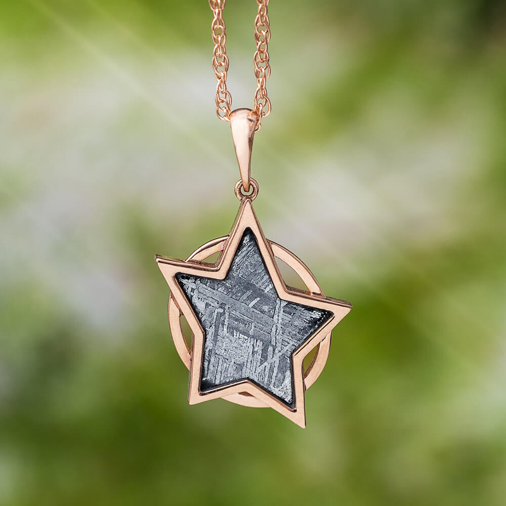 Meteorite Star Necklace