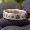 Meteorite Ring in Sterling Silver