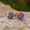 Alexandrite Stud Earrings