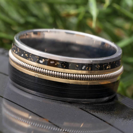 Vinyl Record Wedding Band